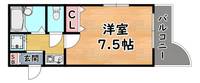 シャトラン弓木弐番館の間取り
