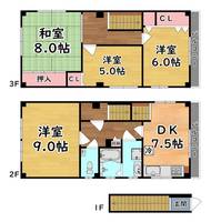 物件の間取り画像
