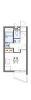 レオパレスオーキッドIIの間取り