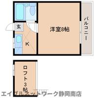 ハイツスルガ102の間取り