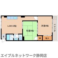 静岡県静岡市葵区駒形通4丁目(マンション)の賃貸物件の間取り