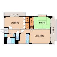 静岡県静岡市葵区上足洗3丁目(マンション)の賃貸物件の間取り