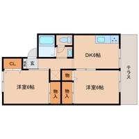 奈良県磯城郡田原本町大字多(アパート)の賃貸物件101の間取り
