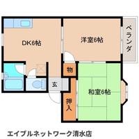 静岡県静岡市清水区村松(アパート)の賃貸物件の間取り