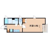 奈良県大和郡山市九条平野町(マンション)の賃貸物件の間取り