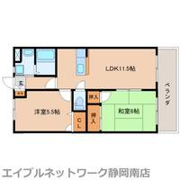 グランポワールⅡ403の間取り