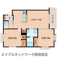 プリムローズⅡ305の間取り