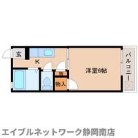 ヒルサイド小鹿205の間取り