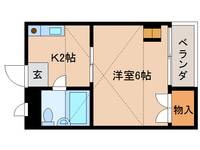 奈良県大和高田市三和町(マンション)の賃貸物件の間取り