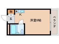 奈良県奈良市あやめ池南2丁目(マンション)の賃貸物件の間取り