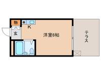 奈良県奈良市あやめ池南2丁目(マンション)の賃貸物件の間取り
