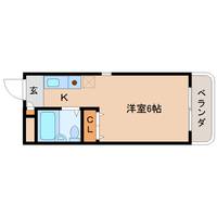 奈良県奈良市あやめ池南2丁目(マンション)の賃貸物件の間取り