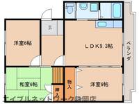 静岡県静岡市葵区辰起町(マンション)の賃貸物件の間取り