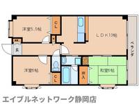 静岡県静岡市葵区西草深町(マンション)の賃貸物件の間取り