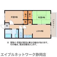 静岡県静岡市葵区古庄4丁目(アパート)の賃貸物件の間取り