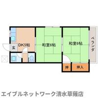 静岡県静岡市葵区南瀬名町(マンション)の賃貸物件5の間取り