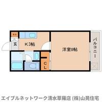 静岡県静岡市駿河区聖一色(アパート)の賃貸物件203の間取り