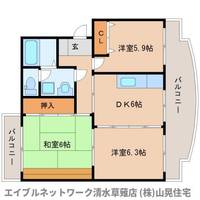 物件の間取り画像