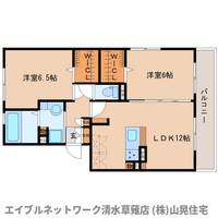 静岡県静岡市清水区長崎新田(アパート)の賃貸物件201の間取り