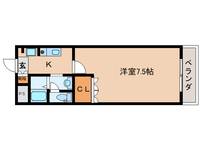 奈良県香芝市五位堂(マンション)の賃貸物件103の間取り