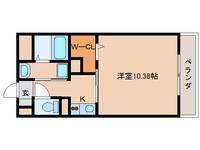奈良県天理市川原城町(マンション)の賃貸物件503の間取り