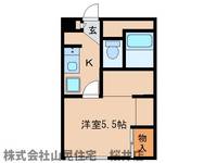 奈良県桜井市大字上之庄(アパート)の賃貸物件205の間取り