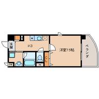 奈良県生駒市東松ケ丘(マンション)の賃貸物件705の間取り