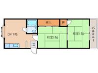 奈良県生駒市小瀬町(マンション)の賃貸物件101の間取り