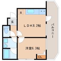 木津川プレイス301の間取り