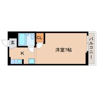 奈良県生駒郡三郷町立野南1丁目(アパート)の賃貸物件の間取り