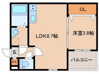 物件の間取り画像