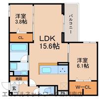 物件の間取り画像