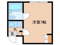 奈良県奈良市柳町(マンション)の賃貸物件505の間取り