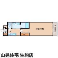 奈良県生駒市辻町(アパート)の賃貸物件の間取り