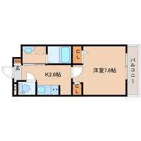 奈良県奈良市大森西町(アパート)の賃貸物件の間取り