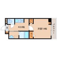 奈良県奈良市大森西町(アパート)の賃貸物件の間取り