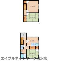 静岡県静岡市清水区小芝町(一戸建)の賃貸物件Kの間取り