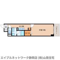静岡県静岡市葵区大岩本町(アパート)の賃貸物件の間取り