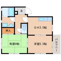 静岡県静岡市清水区三保(アパート)の賃貸物件の間取り