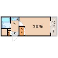 奈良県生駒市東新町(マンション)の賃貸物件105の間取り