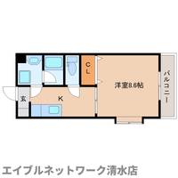 静岡県静岡市清水区宮加三(マンション)の賃貸物件の間取り