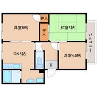 フレグランス谷口の間取り