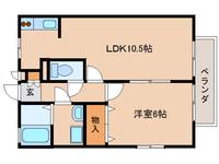 コンフォート・中谷の間取り