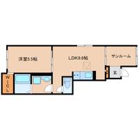 奈良県奈良市東九条町(アパート)の賃貸物件の間取り