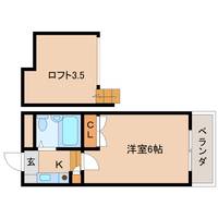 奈良県奈良市あやめ池南3丁目(マンション)の賃貸物件の間取り