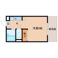 奈良県橿原市城殿町(アパート)の賃貸物件109の間取り