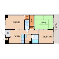 奈良県生駒市小平尾町(マンション)の賃貸物件203の間取り