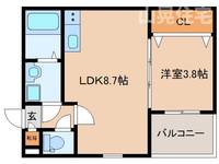 物件の間取り画像