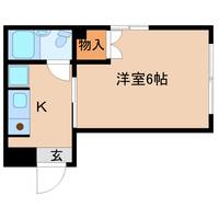 奈良県奈良市三条町(マンション)の賃貸物件の間取り