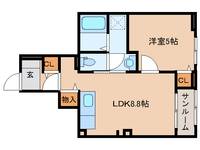 物件の間取り画像